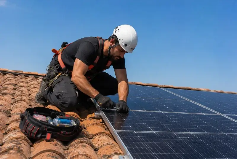 Maintenance et monitoring de panneaux solaires à Brie